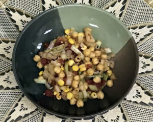 Chickpea salad
