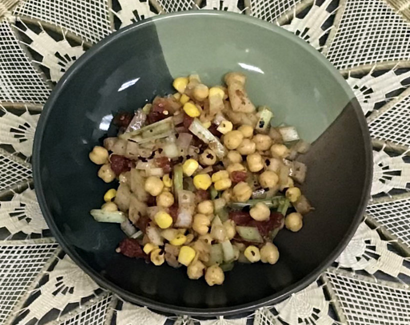 Chickpea salad